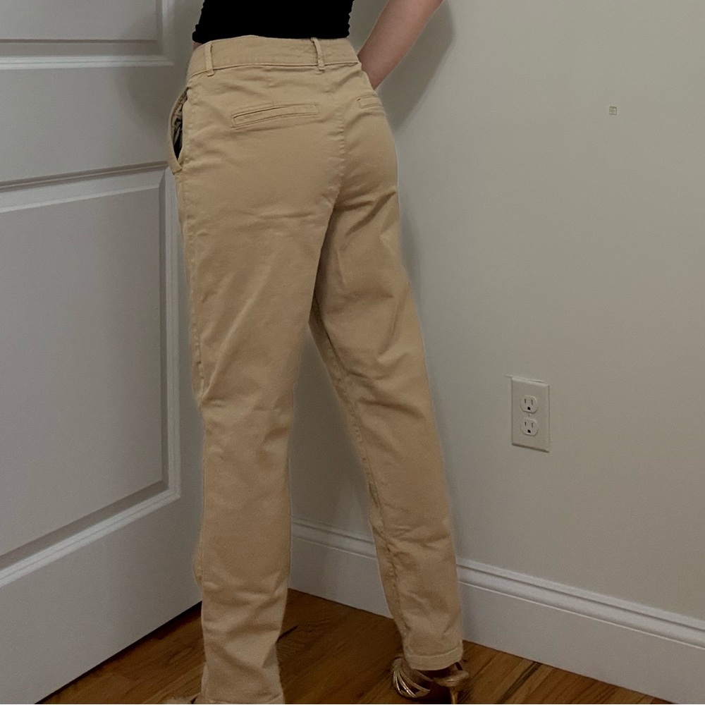 Denim&Co Classic Beige Chinos - Picture 6 of 10